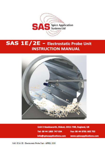 SAS 1E & 2E – Electrostatic Probe Unit – APRIL 2020